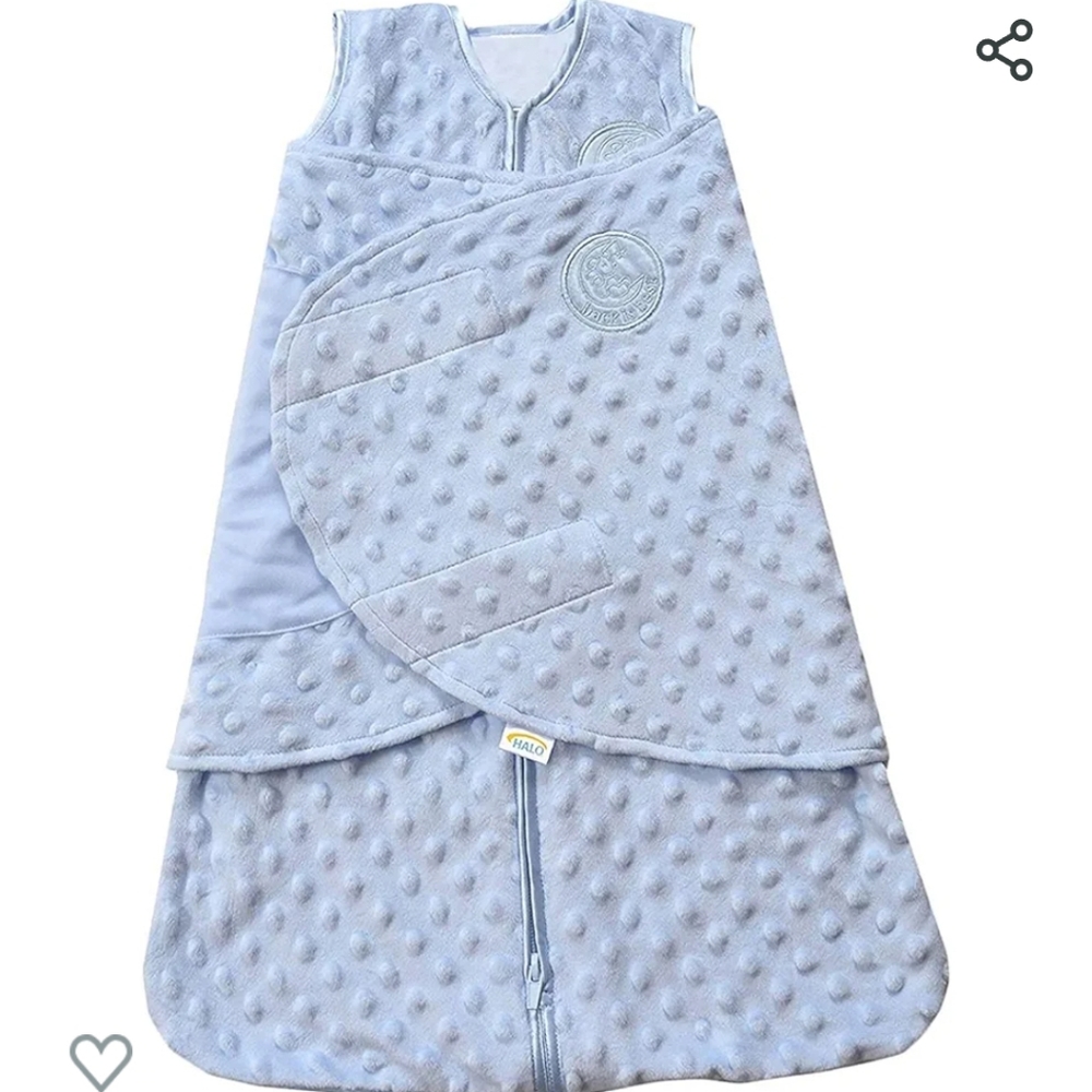 Baby halo swaddle